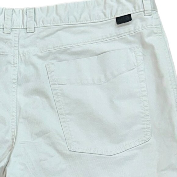 The North Face Cream Chino Khaki Canvas 10" Shorts Size Large - Picture 4 of 6
